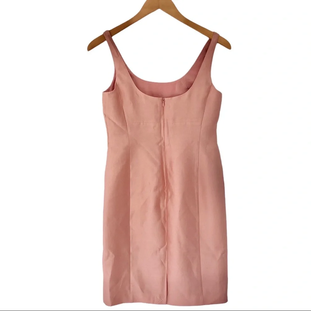 Talbots Silk Blend Sheath Dress NWT Blush Pink Wedding Guest Classic | 6P